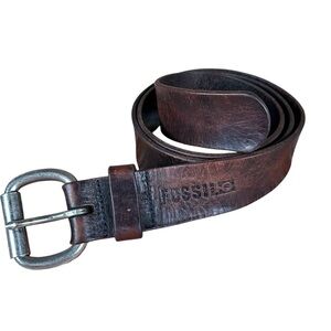 VINTAGE FOSSIL Leather Belt